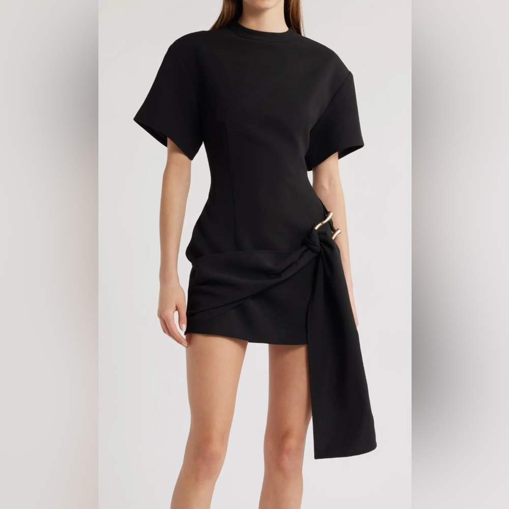 Lioness Martini Draped Belt Mini Dress